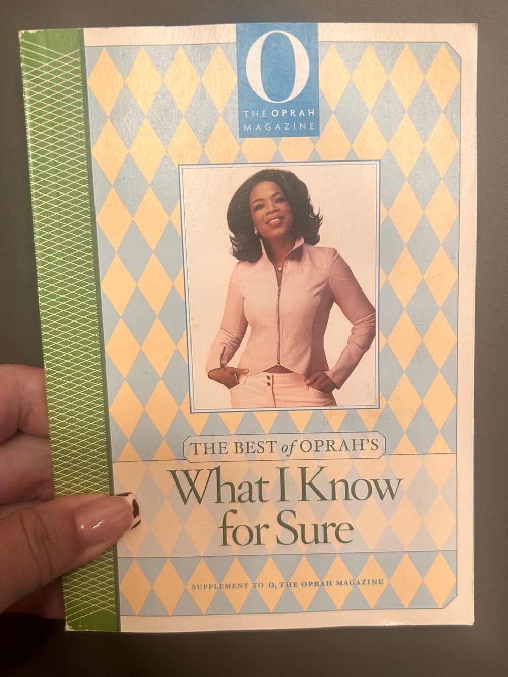 What I Know for Sure Notebook - Soft Pink Cover